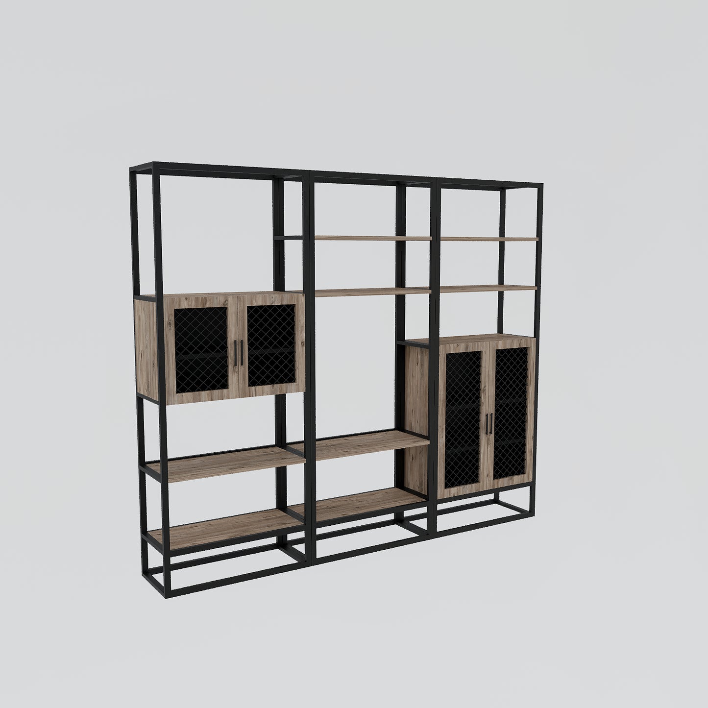 Oslo Kitaplık Set
