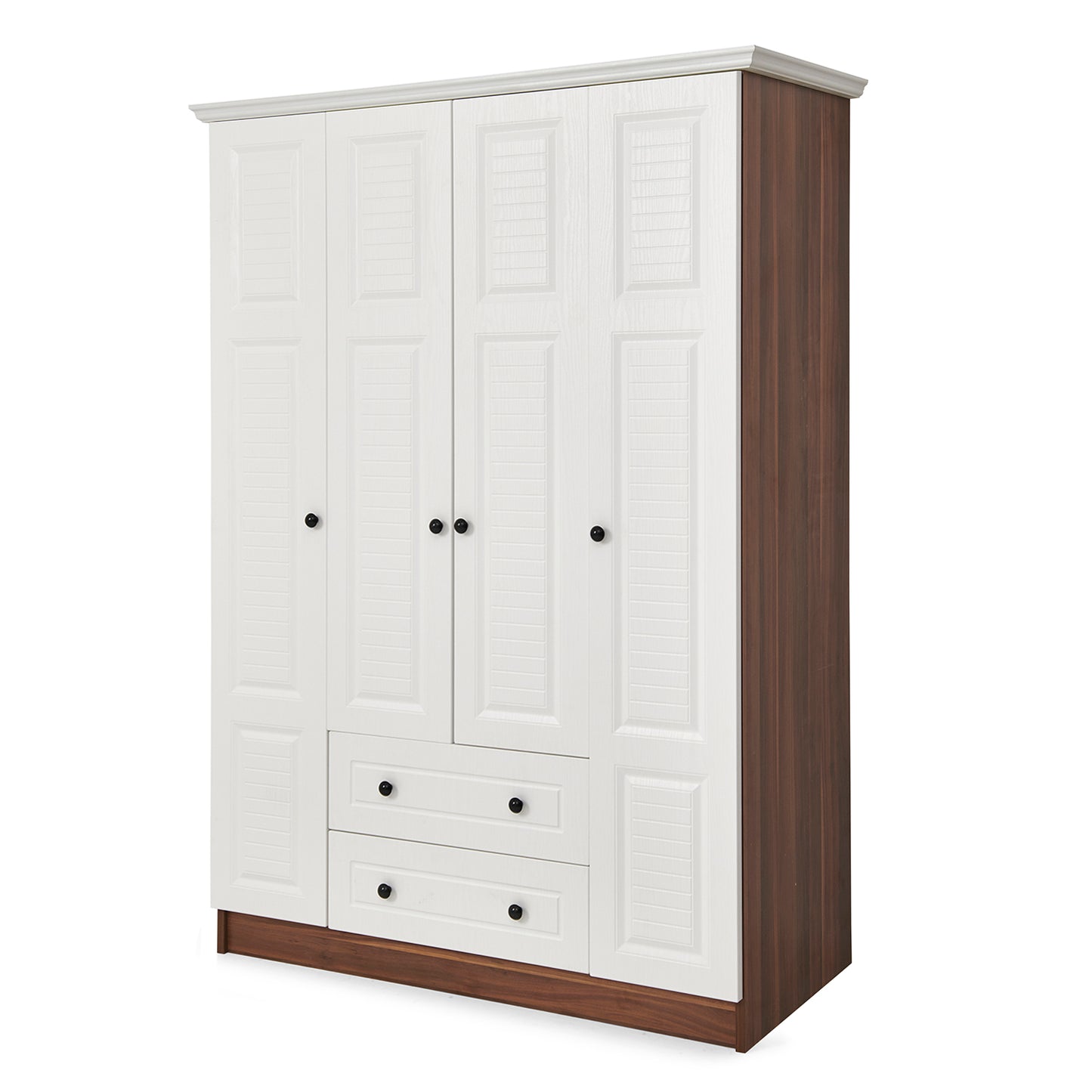 Membran Tudo 4 Kapılı 2 Çekmeceli 120 Cm Gardirop