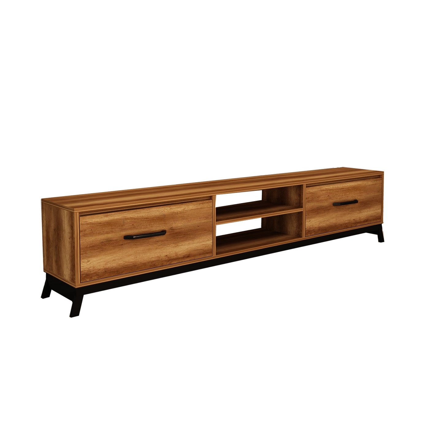 Retro 140 Cm Tv Ünitesi - Barok Ceviz