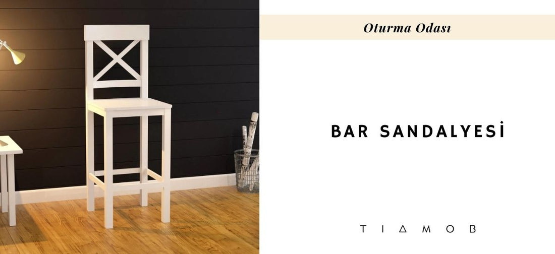 Modern Bar Sandalyesi ile Dekorları Tamamlayın