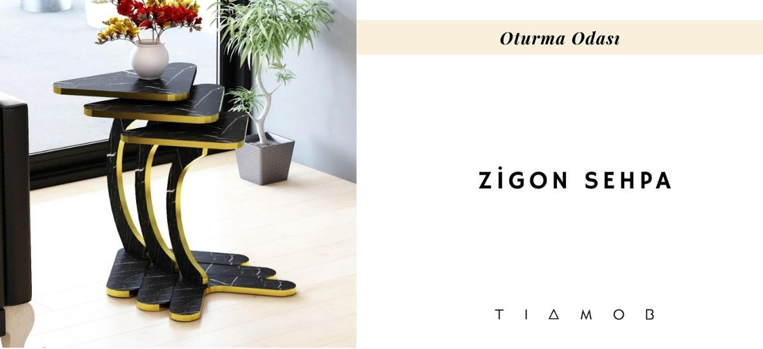 Zigon Sehpa ile Kullanışlı Dekorasyonlar