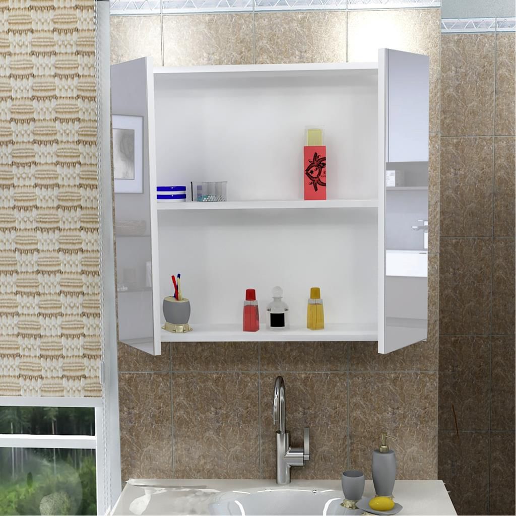 Nisa aynalı banyo dolabi