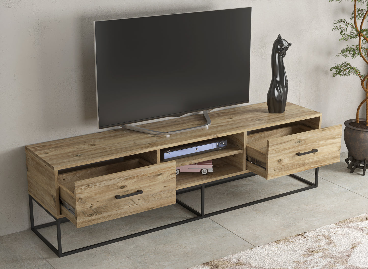 Beta Daisy Bahçe Tv Sehpası